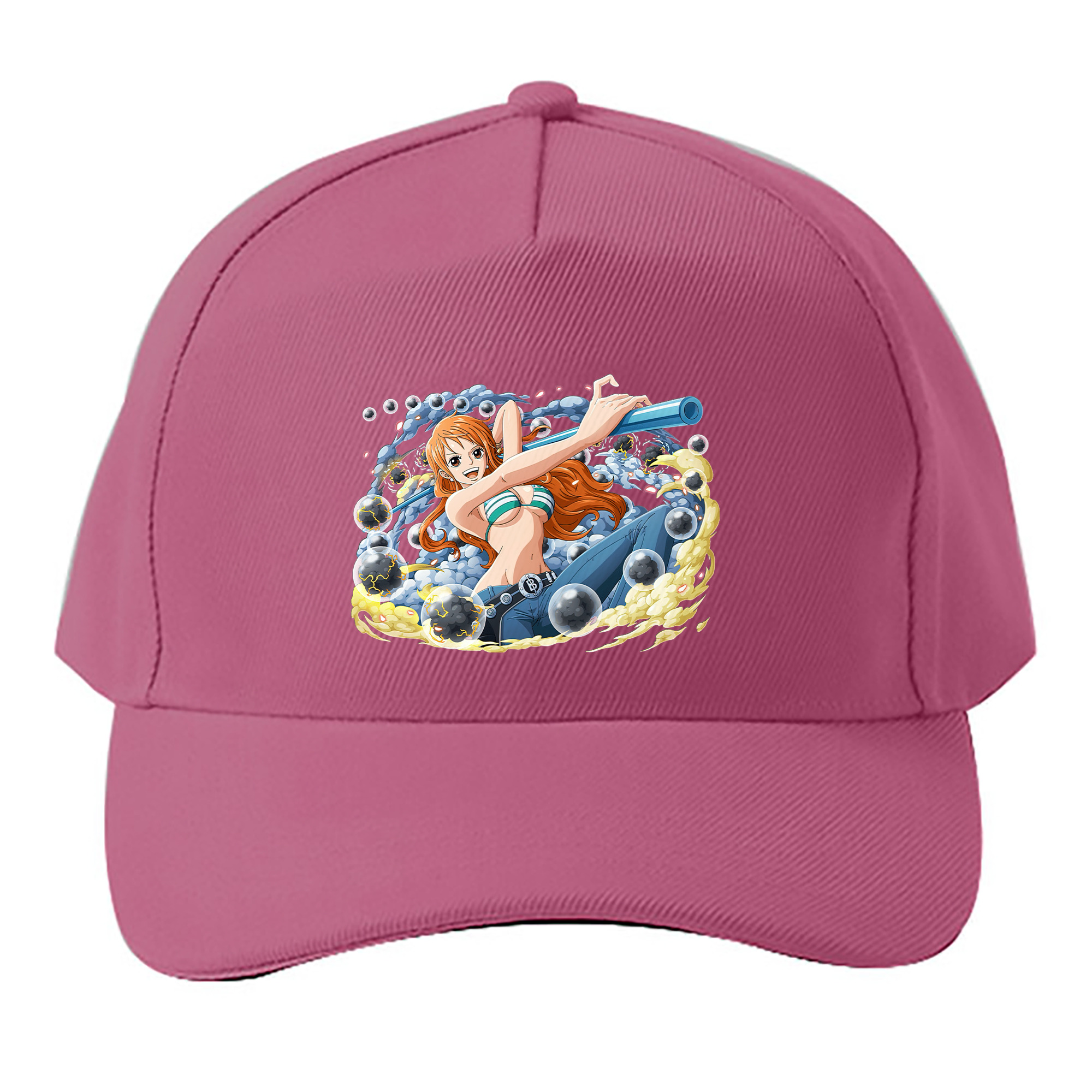 （画像用） ワンピース ナミ ONE PIECE Nami ベースボールキャップ 綿100％ 男女兼用 帽子 スポーツ